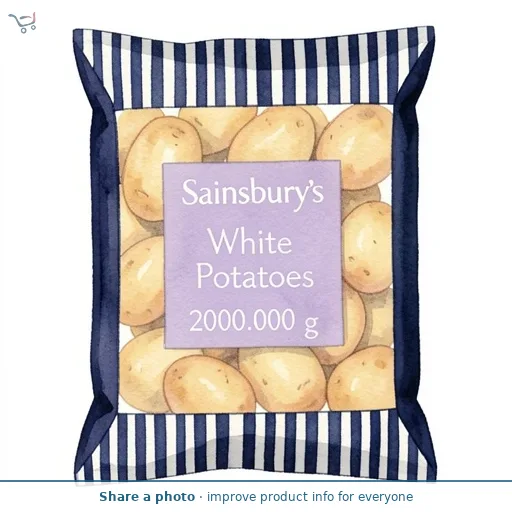 Sainsbury's White Potatoes 2kg