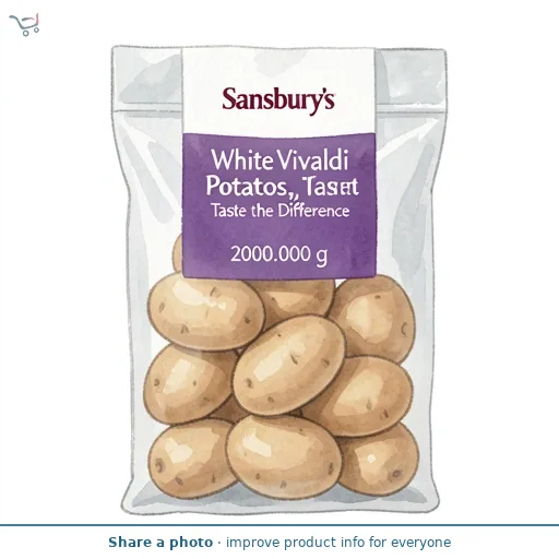 Sainsbury's White Vivaldi Potatoes, Taste the Difference 2kg