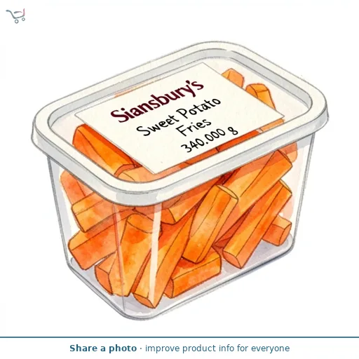 Sainsbury's Sweet Potato Fries 340g
