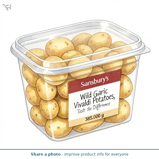 Sainsbury's Wild Garlic Vivaldi Potatoes, Taste the Difference 385g