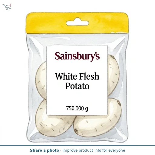 Sainsbury's White Flesh Sweet Potato 750g
