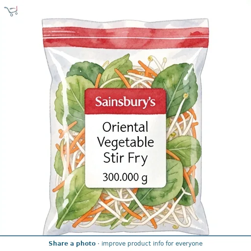 Sainsbury's Oriental Vegetable Stir Fry 300g