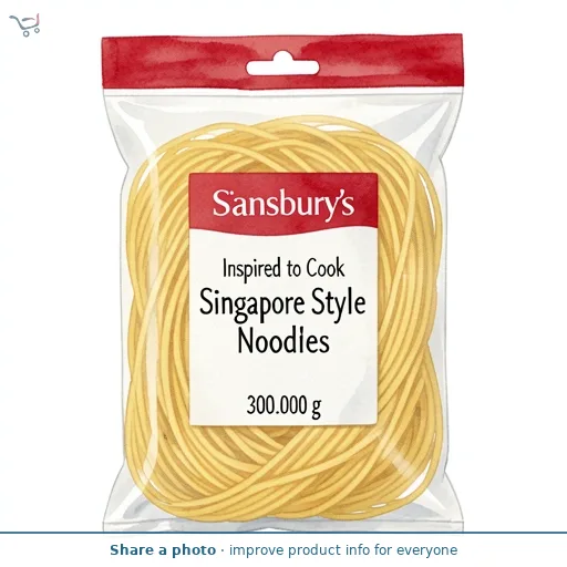 Sainsbury's Inspired to Cook Singapore Style Noodles 300g