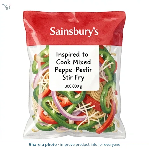 Sainsbury's Mixed Pepper Stir Fry 300g