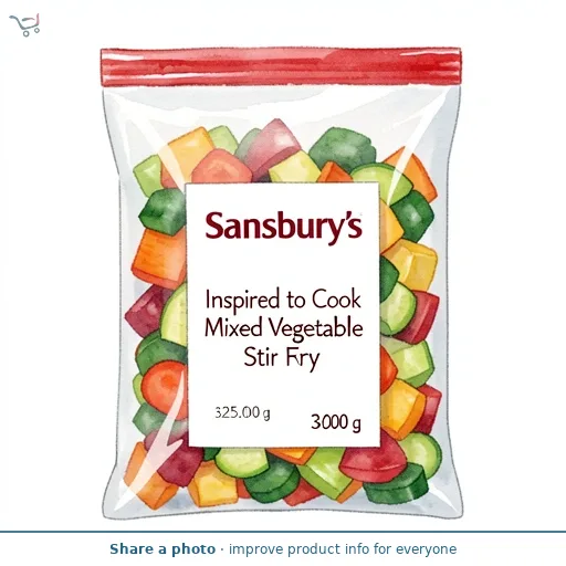 Sainsbury's Mixed Vegetable Stir Fry 300g
