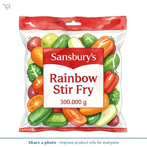 Sainsbury's Rainbow Stir Fry 300g