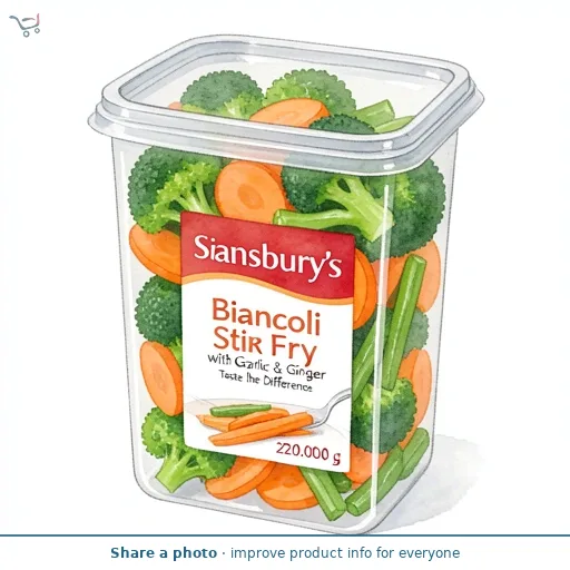 Sainsbury's Biancoli Stir Fry with Garlic & Ginger, Taste the Difference 220g