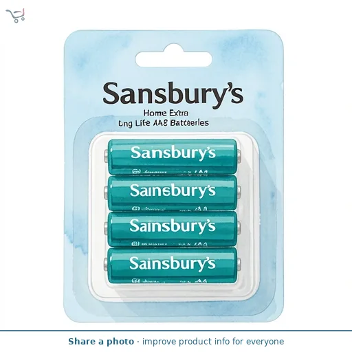 Sainsbury's Home Extra Long Life AA8 Batteries