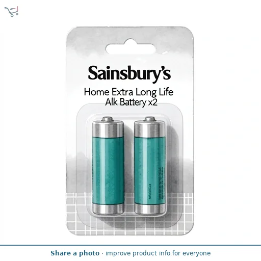 Sainsbury's Home Extra Long Life D Alk Battery x2