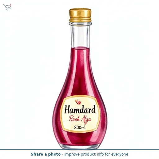 Hamdard Rooh Afza 800ml