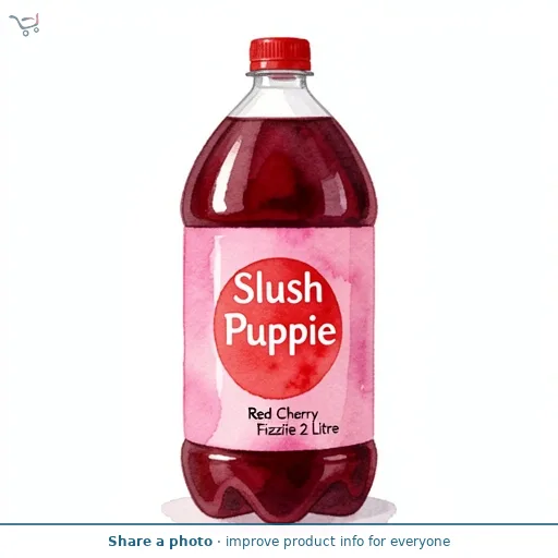 Slush Puppie Red Cherry Fizzi̇e  2 Litre