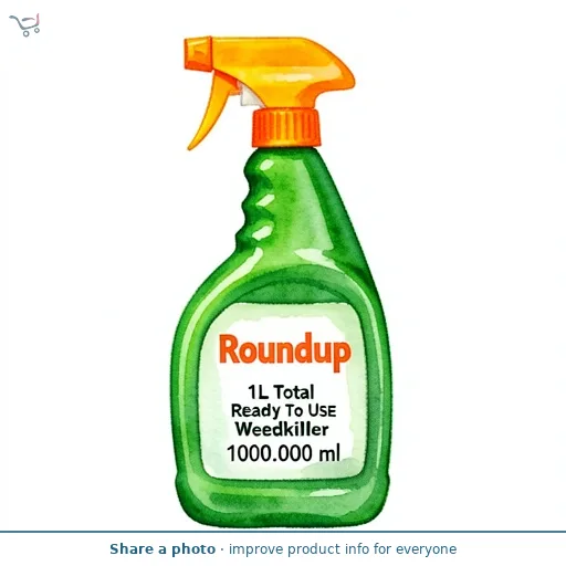 Roundup 1L Total Ready To Use Weedkiller
