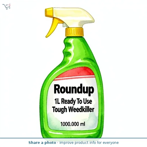 Roundup 1L Ready To Use Tough Weedkiller