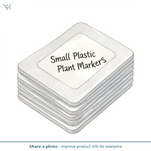 McGregor Small Plastic Plant Markers
