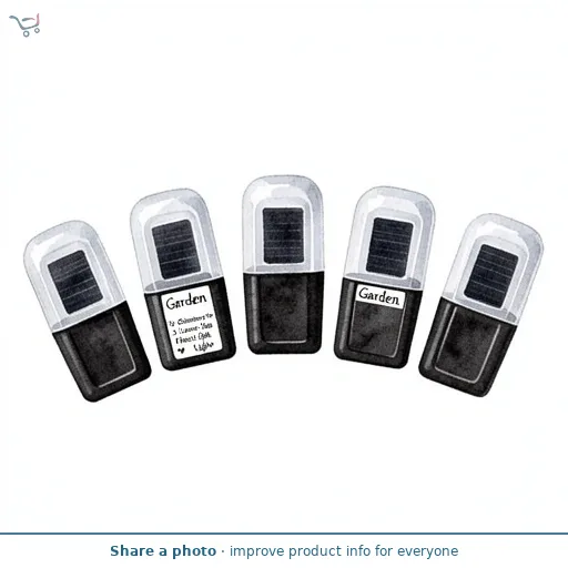 Garden by Sainsbury's Pack of 6 3 Lumen Solar Fence Light