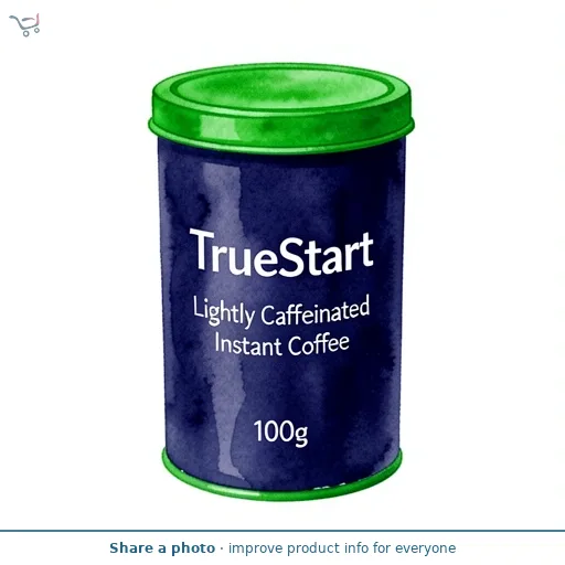 TrueStart Lightly Caffeinated Instant Coffee 100g