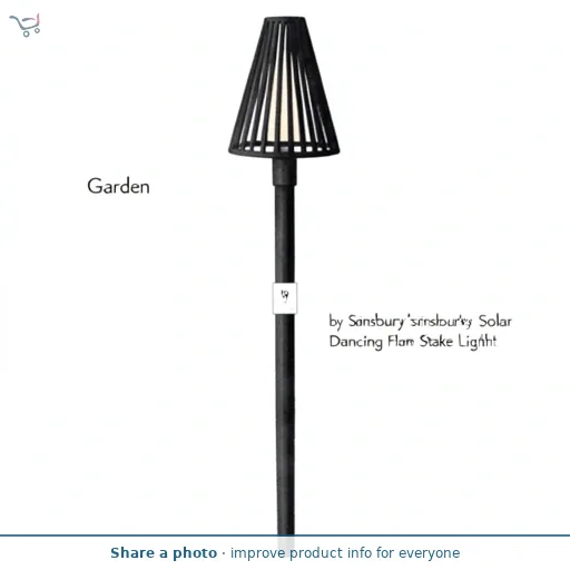 Garden by Sainsbury's Solar Dancing Flame Stake Light