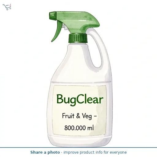 BugClear Fruit & Veg - 800ml