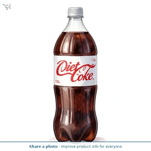 Diet Coke Cola 1.25L Bottle