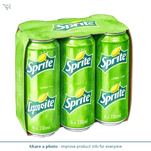 Sprite Lemon-Lime 6 x 330ml