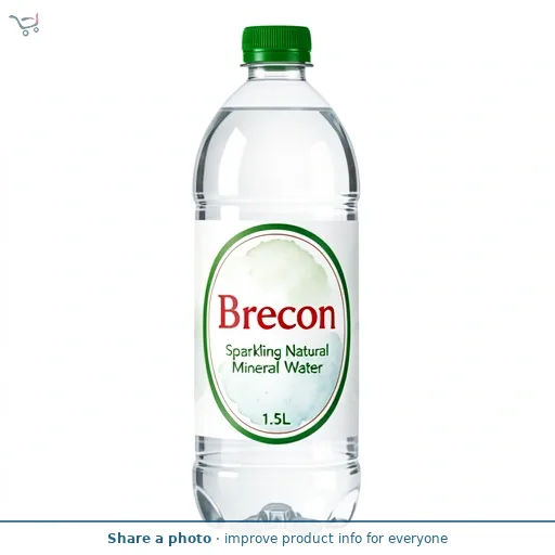 Brecon Sparkling Natural Mineral Water 1.5L