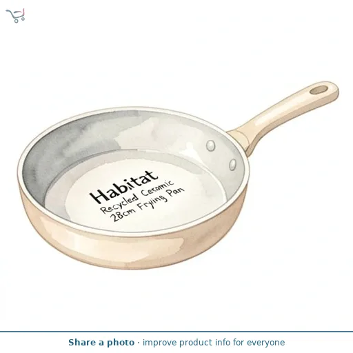 Habitat Recycled Ceramic 28cm Frying Pan