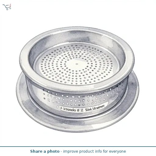 Sainsbury's Home Pack of 2 Sink Strainer
