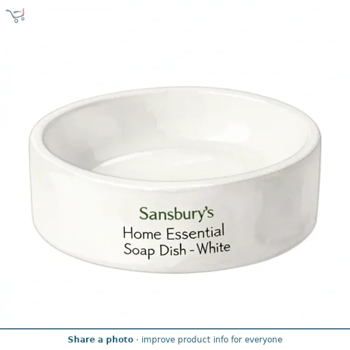 Sainsbury's Home Essential Soap Dish - White