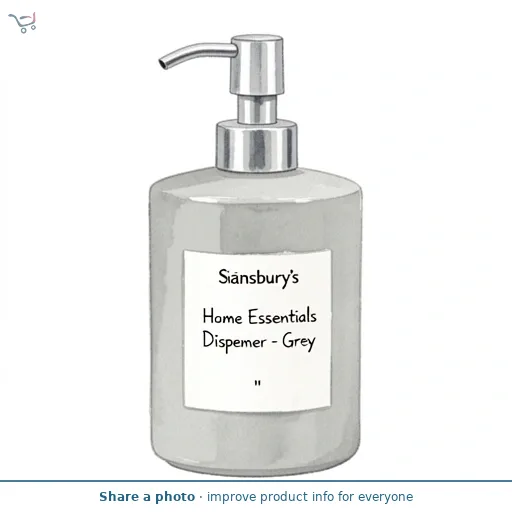 Sainsbury's Home Essentials  Dispenser - Grey