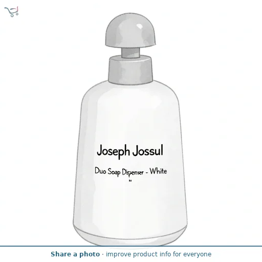 Joseph Joseph Duo Soap Dispenser - White