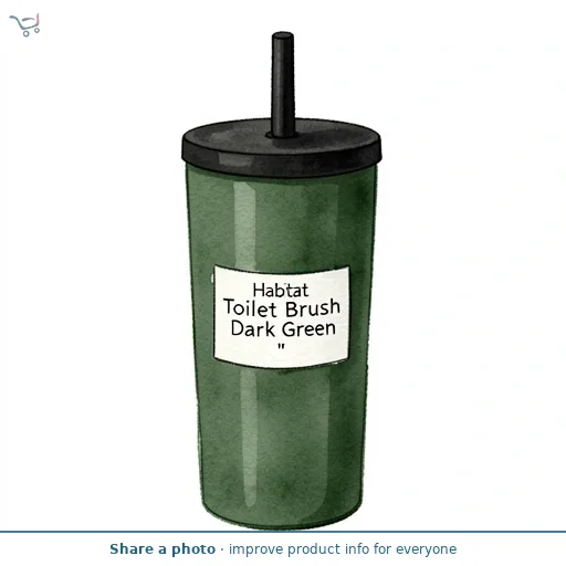 Habitat Toilet Brush Dark Green