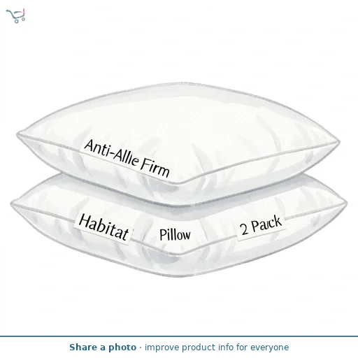 Habitat Anti-Allergy Firm Pillow - 2 Pack