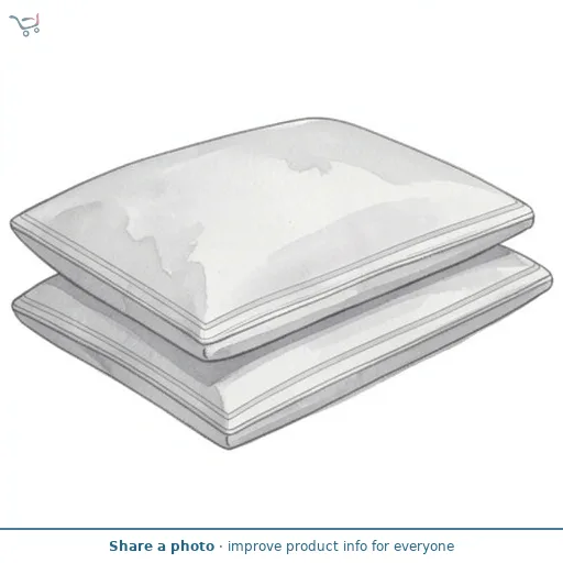 Sainsbury's Home Cotton Rich Oxford Pillowcase Pair Dove Grey