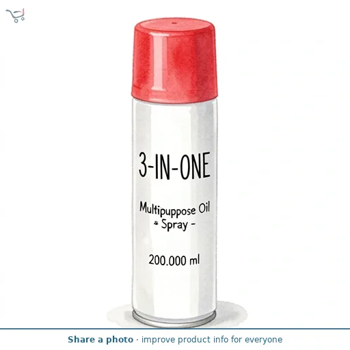3-IN-ONE Multipurpose Oil Spray - 200ml