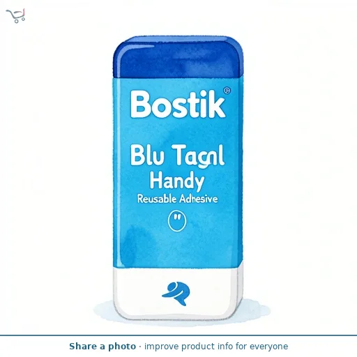 Bostik Blu Tack Original Handy Reusable Adhesive