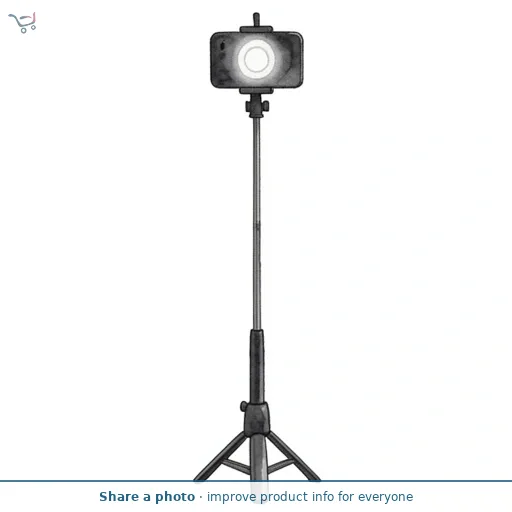 Juice Social 4In1 Glow Selfie Stick - Black