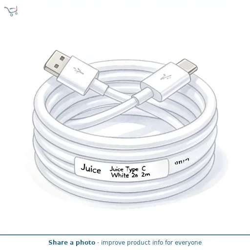 Juice Type C White 2m