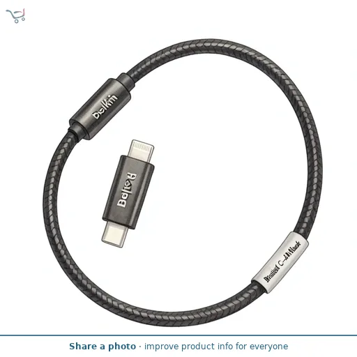 Belkin Braided C-A 2M Black
