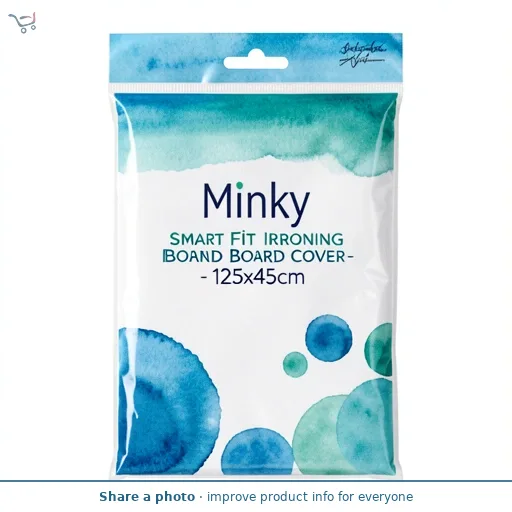 Minky Smart Fit Ironing Board Cover - 125x45cm