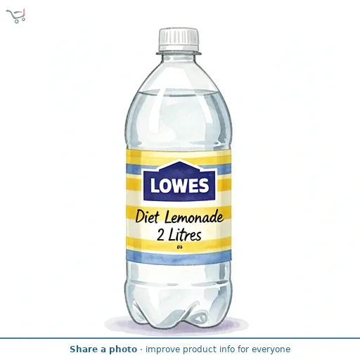 Lowes Diet Lemonade    2L