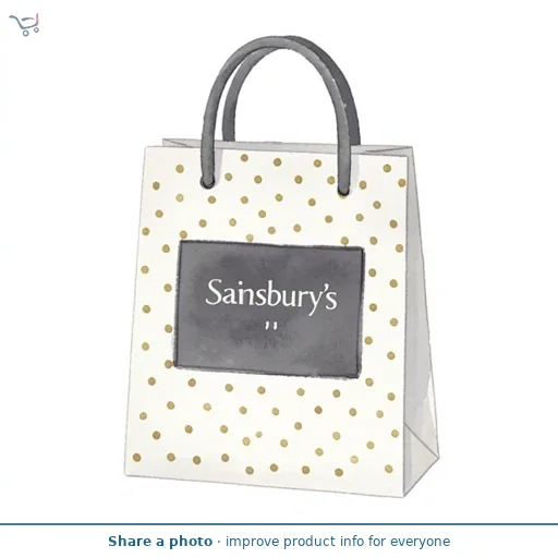 Sainsbury's Glam Spot Small Present Gift Bag Birthday Wedding Celebration