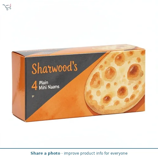 Sharwood's 4 Plain Mini Naans