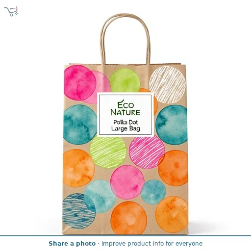 Eco Nature Polka Dot Large Bag