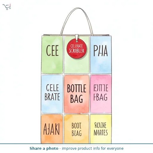 Scribbler Celebrate Bottle Bag