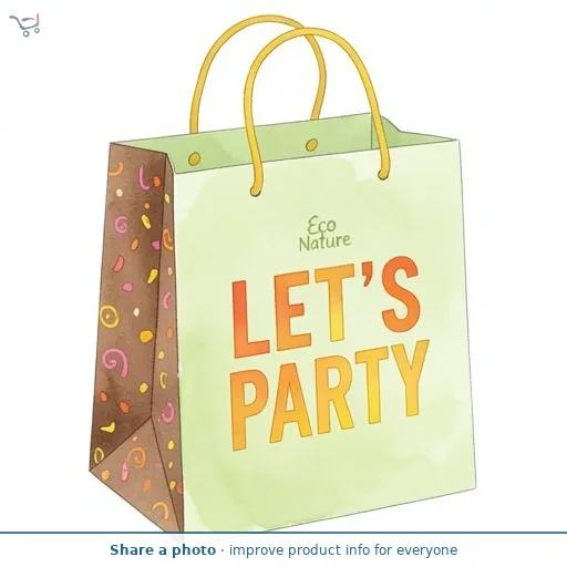 Eco Nature Lets Party Medium Bag