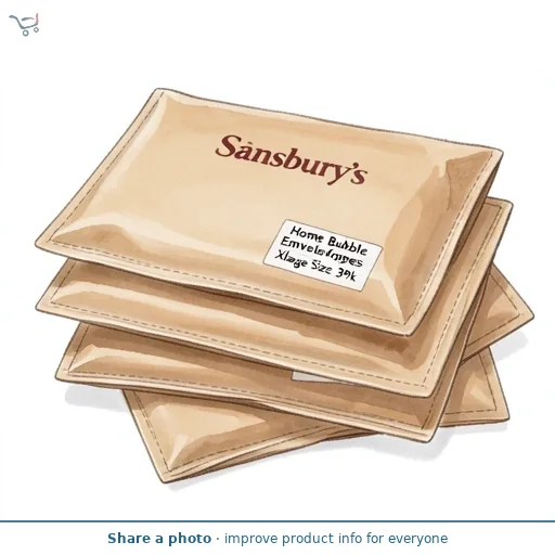 Sainsbury's Home Bubble Envelopes Xlarge Size 3Pk