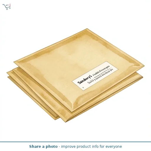 Sainsbury's Home Bubble Envelopes Size D Gold 3pk