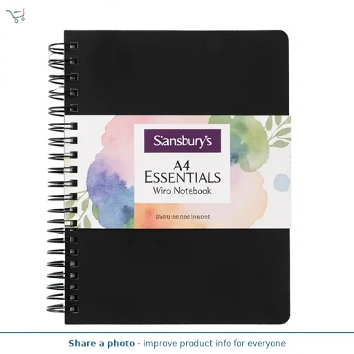 Sainsbury's Home A4 Essentials Wiro Notebook