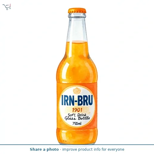 Irn-Bru 1901 Soft Drink Glass Bottle 750ml