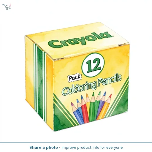 Crayola Pack of 12 Colouring Pencils